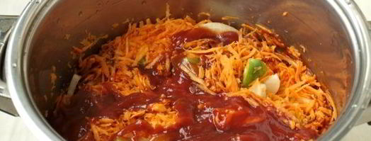 лечо из зеленых помидоров. Шаг 7