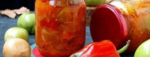 лечо из зеленых помидоров. Шаг 9