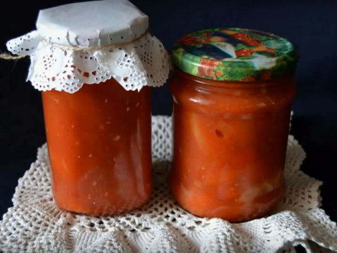 Рецепт лечо на зиму с томатной пастой