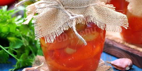 Лечо пальчики оближешь с чесноком