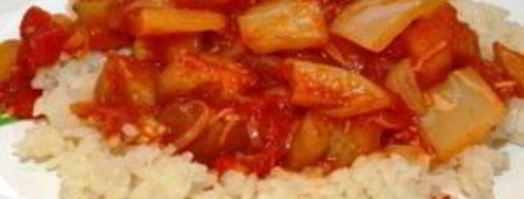 лечо с баклажанами и помидорами. Шаг 12