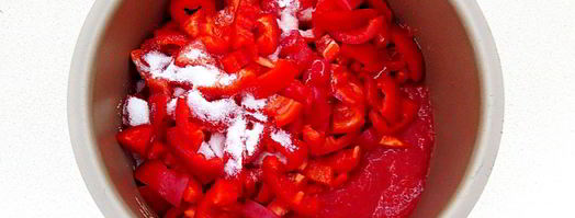 лечо с грибами на зиму. Шаг 7