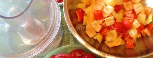 лечо с кабачками и кетчупом на зиму. Шаг 3