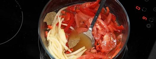 лечо с морковью. Шаг 3