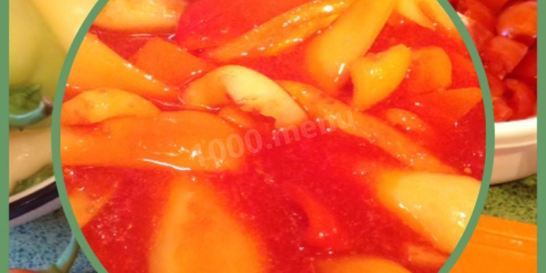 Лечо с перцами на зиму