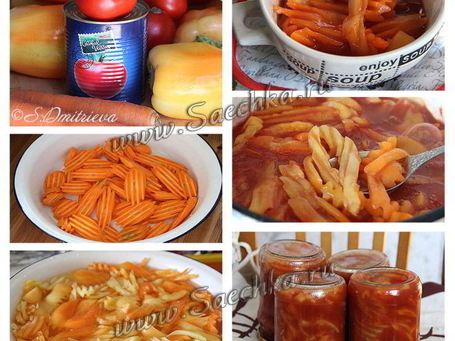 Рецепт лечо с томатной пастой