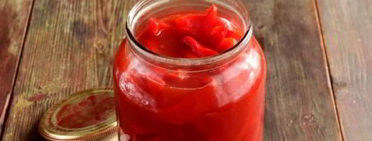 лечо с томатным соком. Шаг 11