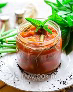 Лечо со стручковой фасолью на зиму