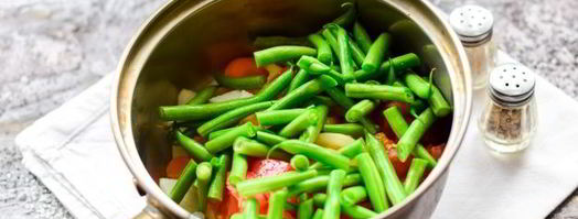 лечо со стручковой фасолью на зиму. Шаг 7