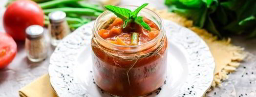 лечо со стручковой фасолью на зиму. Шаг 11