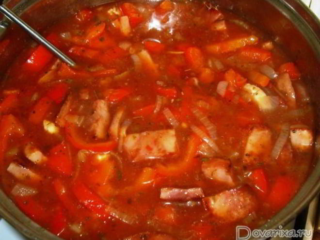 Рецепт пикантно-сладкого лечо с кабачками на зиму