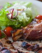 Плечо ягненка на гриле