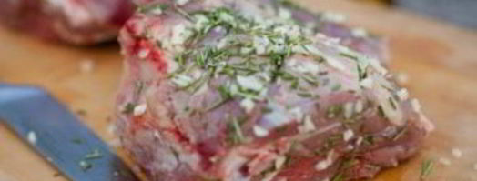 плечо ягненка на гриле. Шаг 4