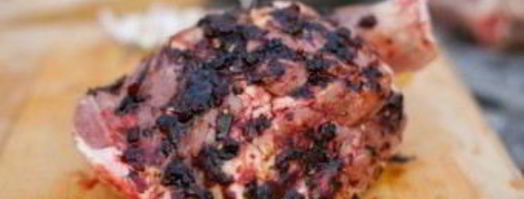 плечо ягненка на гриле. Шаг 7