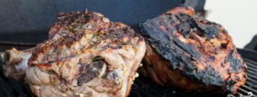 плечо ягненка на гриле. Шаг 9