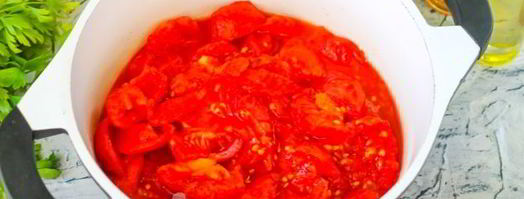 сладкое лечо. Шаг 7