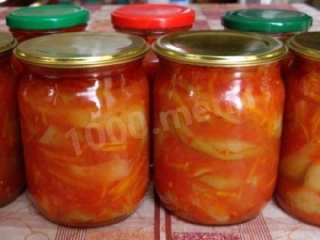 Рецепт вкусного и простого лечо с томатным соком