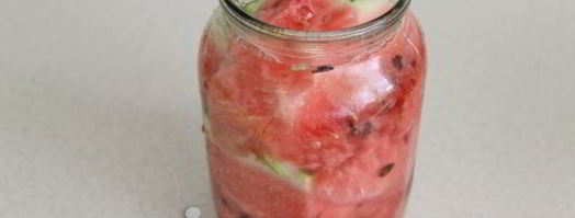 арбузы маринованные на зиму в банках. Шаг 6