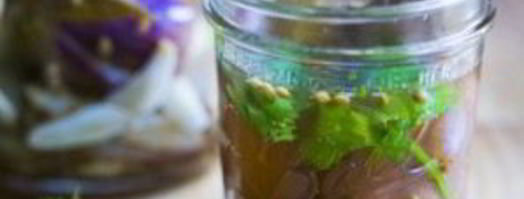 быстрые маринованные баклажаны. Шаг 6