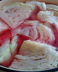 Капуста по-гурийски с уксусом