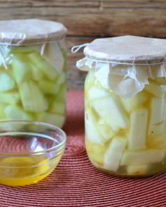 Маринованная дыня на зиму