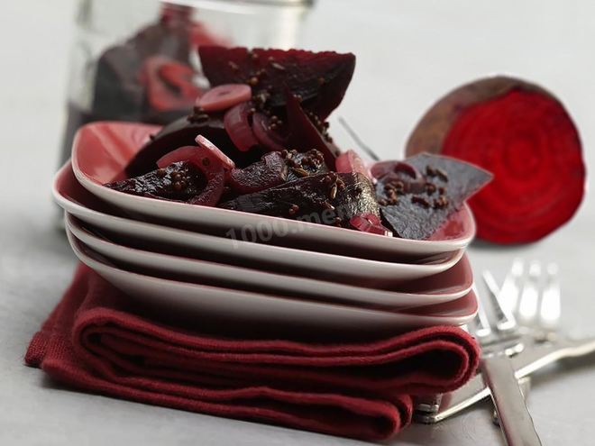 Рецепт маринованной свеклы