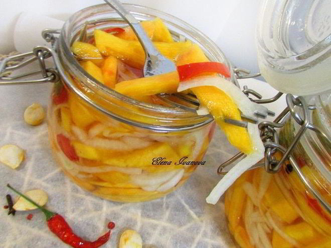 Рецепт маринованной тыквы