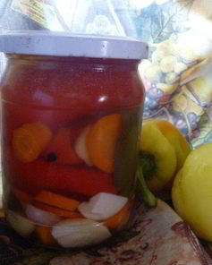 Маринованный болгарский перец