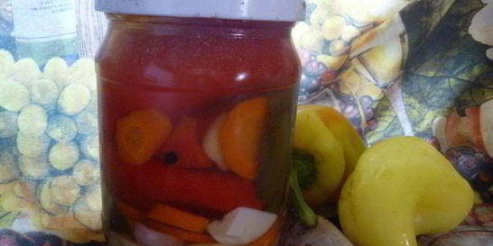 Маринованный болгарский перец
