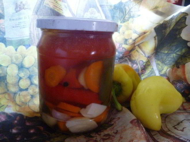 Рецепт маринованного болгарского перца
