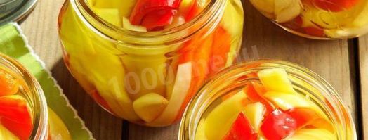 маринованный перец болгарский не на зиму. Шаг 6