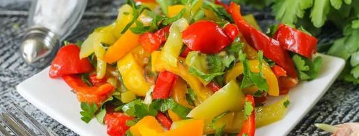 маринованный перец болгарский не на зиму. Шаг 7