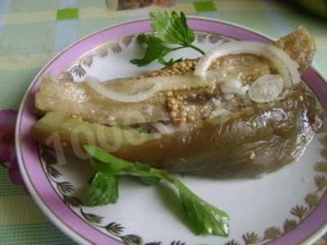 Рецепт маринованных баклажанов