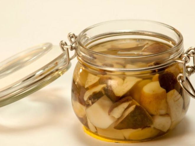 Рецепт маринованных белых грибов