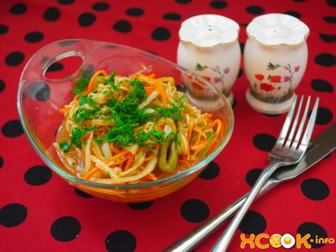 Рецепт маринованных кабачков по-корейски