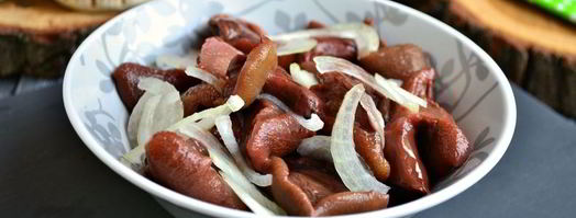 маринованные лесные грибы за 12 часов. Шаг 6