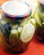 Маринованные огурцы с лимонной кислотой