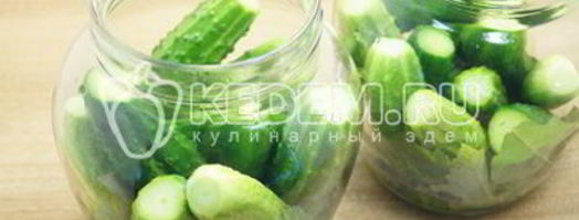 маринованные огурцы с лимонной кислотой. Шаг 4