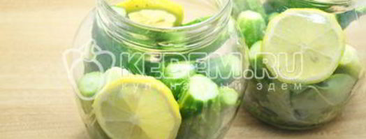 маринованные огурцы с лимонной кислотой. Шаг 5