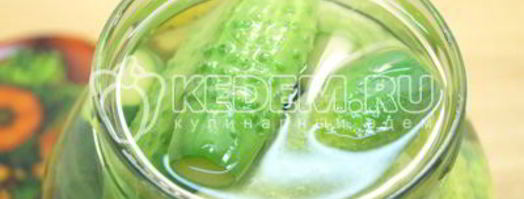маринованные огурцы с лимонной кислотой. Шаг 6