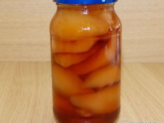 Рецепт маринованных персиков
