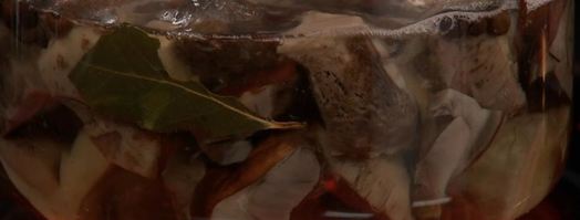 маринованные подосиновики с можжевельником. Шаг 4