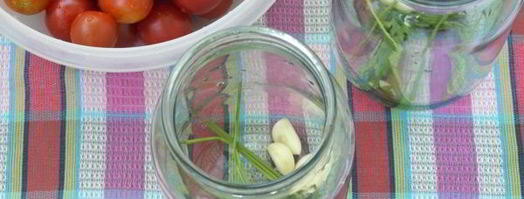 маринованные помидоры черри на зиму. Шаг 4