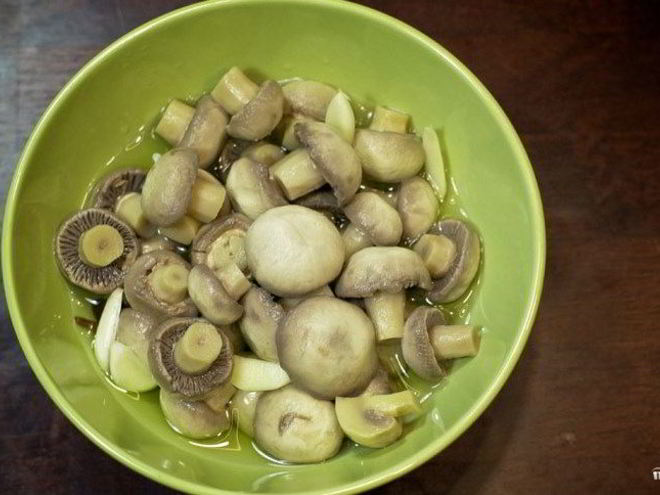 Рецепт маринованных шампиньонов