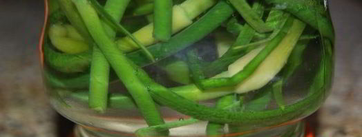 маринованные стрелки чеснока. Шаг 3