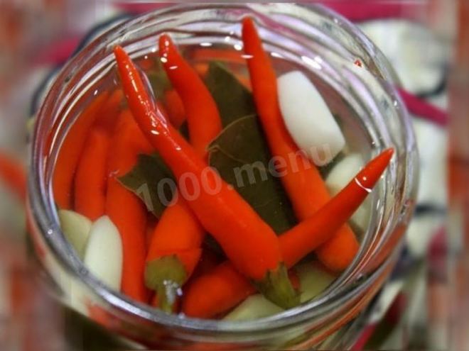Рецепт перца чили маринованный на зиму