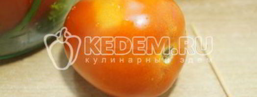 помидоры маринованные в литровых банках. Шаг 5