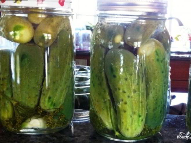 Рецепт огурцов на зиму хрустящие