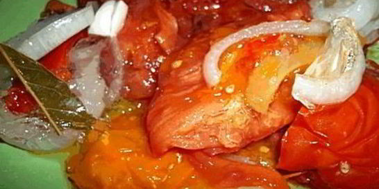 Помидоры на зиму в желе