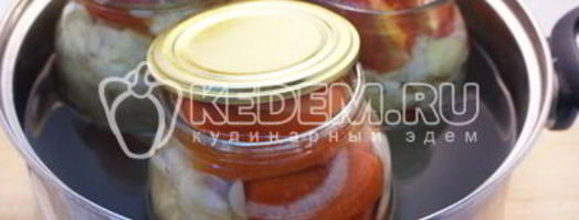 помидоры с капустой и луком. Шаг 7